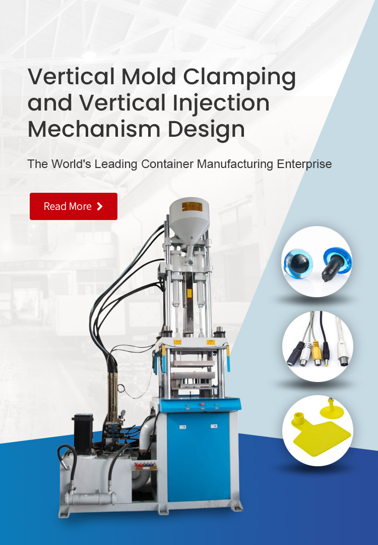 Vertical Mold Clamping and Vertical Injection Mechanism Design