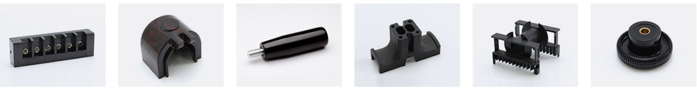 Finished Product by thermoset injection molding machine